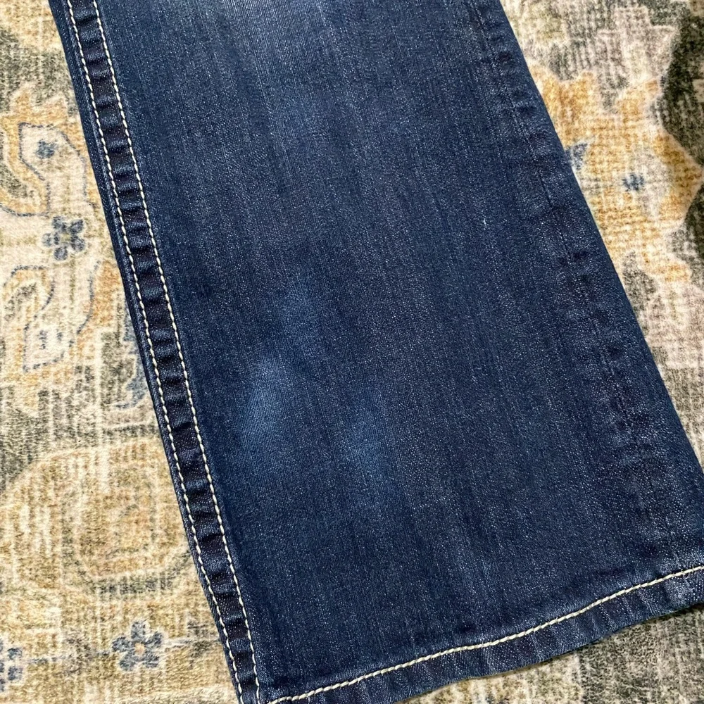 Miss Me Dark Blue Easy Boot Cut Jeans 31 - Picture 4 of 7